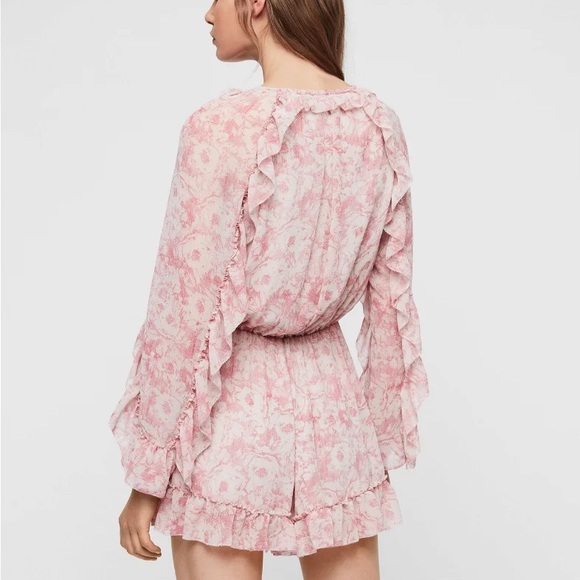 ALLSAINTS | Flora Rosa Romper - Picture 2 of 7